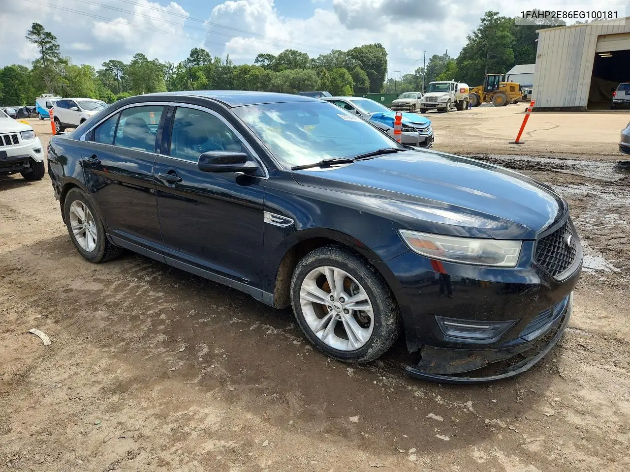2014 Ford Taurus Sel VIN: 1FAHP2E86EG100181 Lot: 57784446