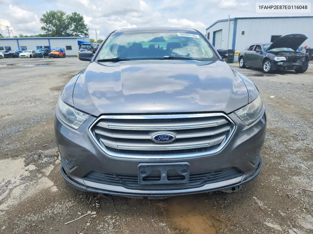 2014 Ford Taurus Sel VIN: 1FAHP2E87EG116048 Lot: 58088756