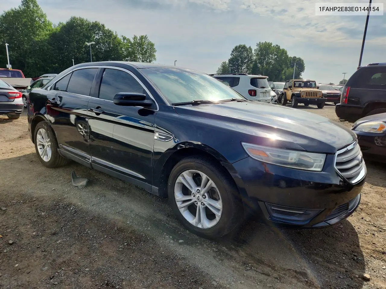 2014 Ford Taurus Sel VIN: 1FAHP2E83EG144154 Lot: 61140666