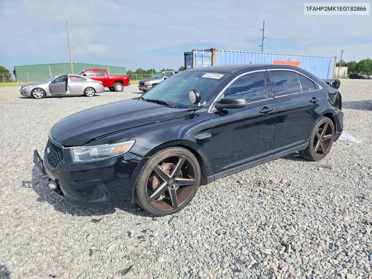 2014 Ford Taurus Police Interceptor VIN: 1FAHP2MK1EG182866 Lot: 61227726