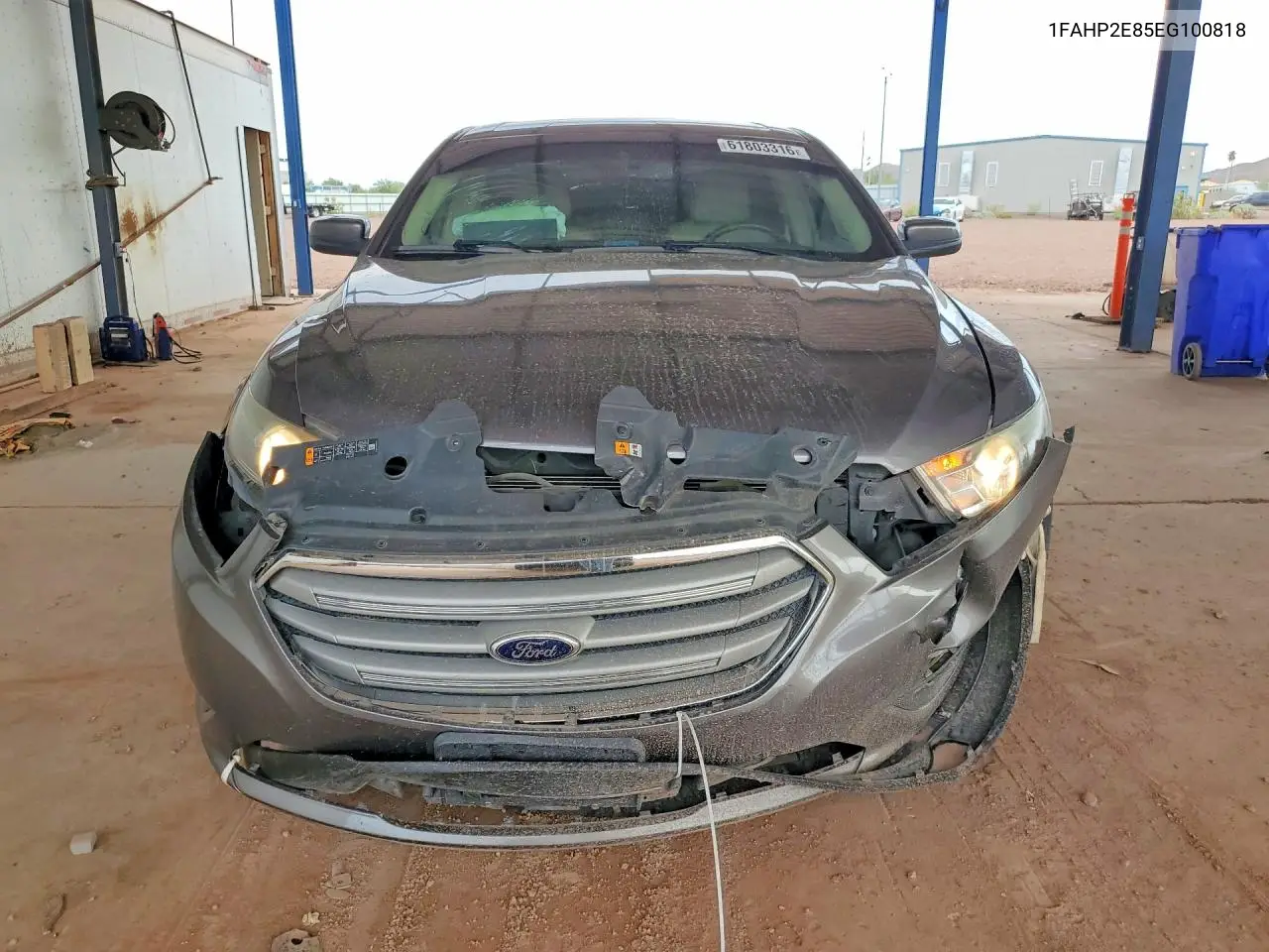 2014 Ford Taurus Sel VIN: 1FAHP2E85EG100818 Lot: 61803316