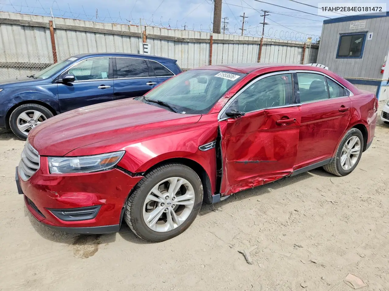 2014 Ford Taurus Sel VIN: 1FAHP2E84EG181472 Lot: 61953606