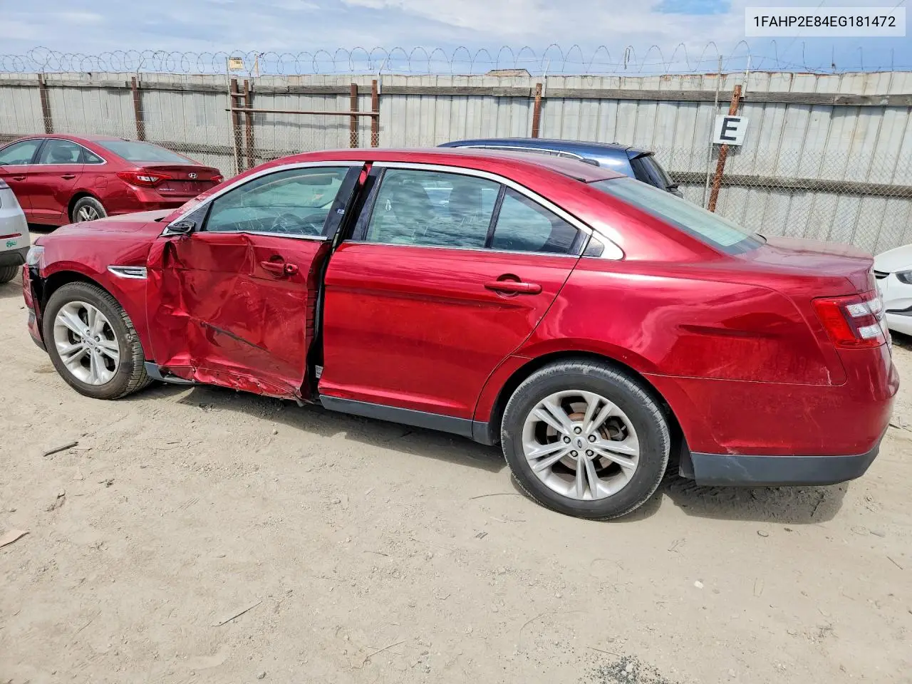 2014 Ford Taurus Sel VIN: 1FAHP2E84EG181472 Lot: 61953606