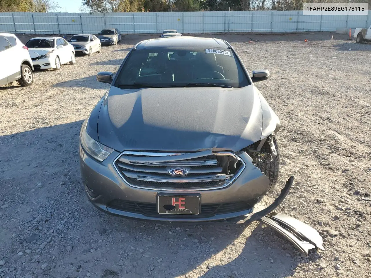 1FAHP2E89EG178115 2014 Ford Taurus Sel