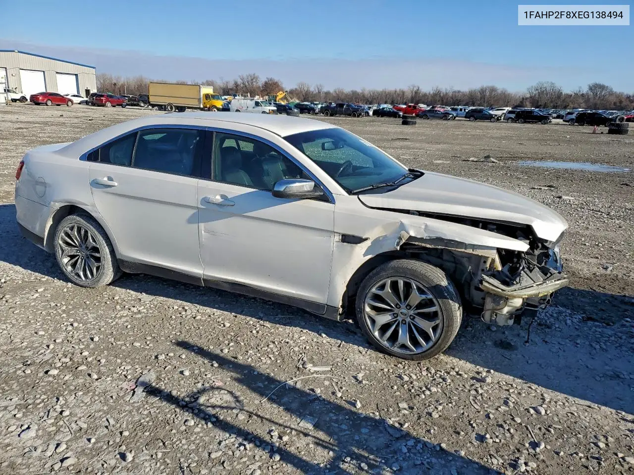 1FAHP2F8XEG138494 2014 Ford Taurus Limited