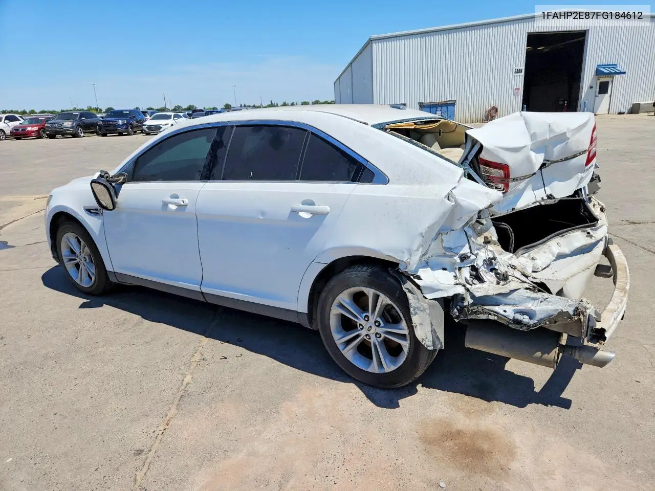 2015 Ford Taurus Sel VIN: 1FAHP2E87FG184612 Lot: 57087946