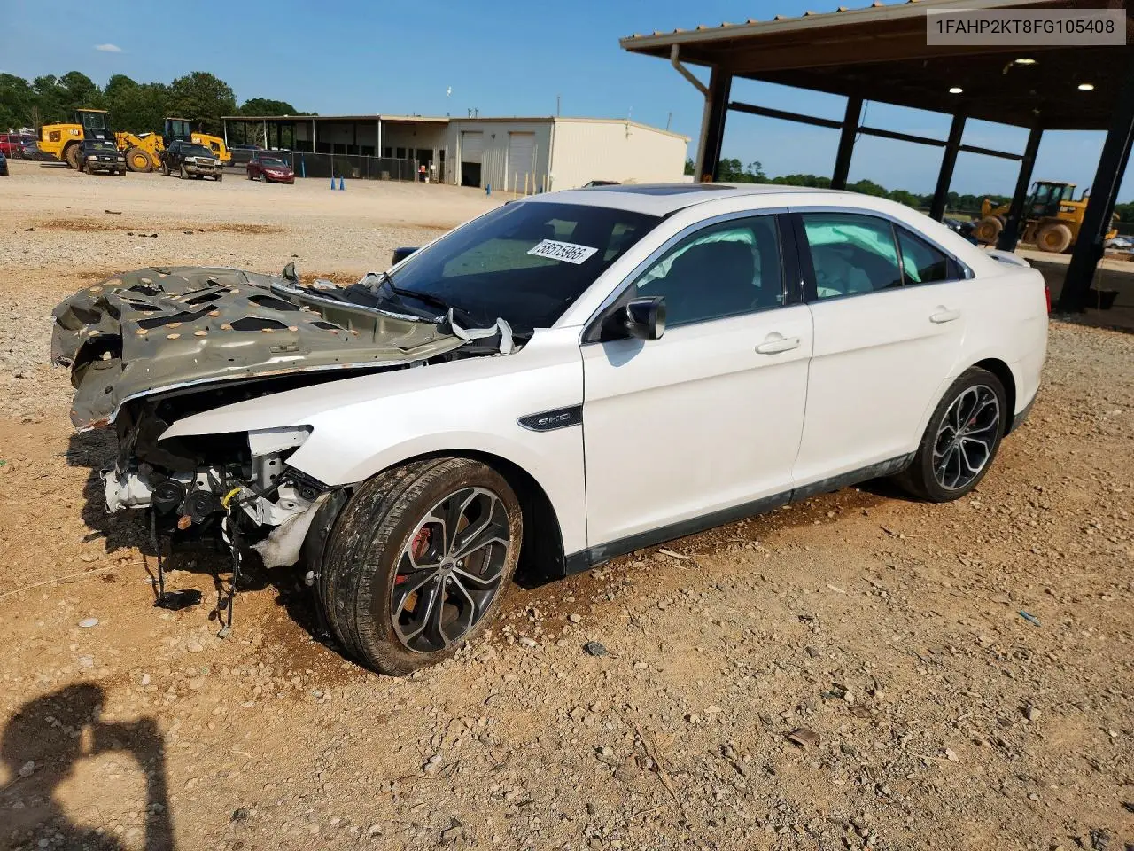 2015 Ford Taurus Sho VIN: 1FAHP2KT8FG105408 Lot: 58515966