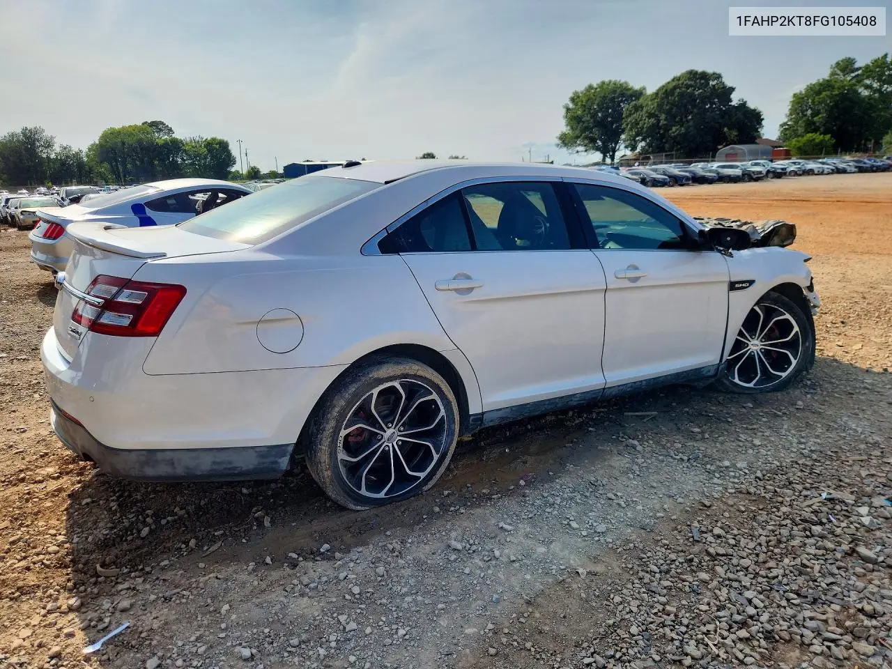 2015 Ford Taurus Sho VIN: 1FAHP2KT8FG105408 Lot: 58515966