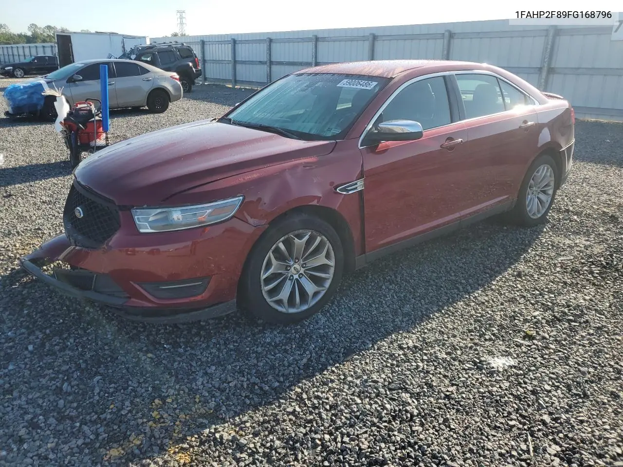 2015 Ford Taurus Limited VIN: 1FAHP2F89FG168796 Lot: 59006486
