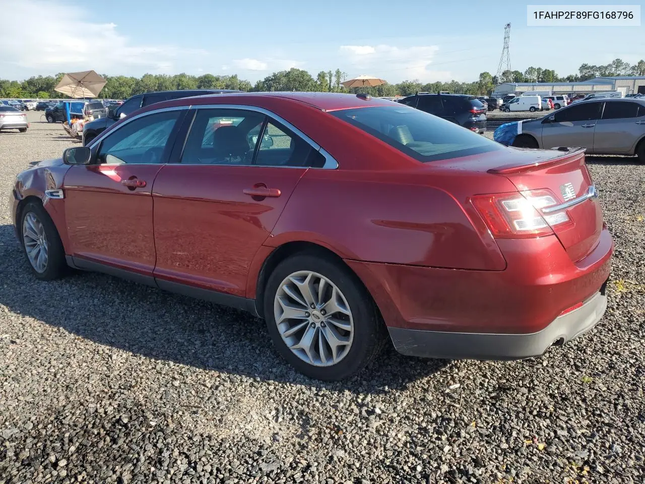 2015 Ford Taurus Limited VIN: 1FAHP2F89FG168796 Lot: 59006486