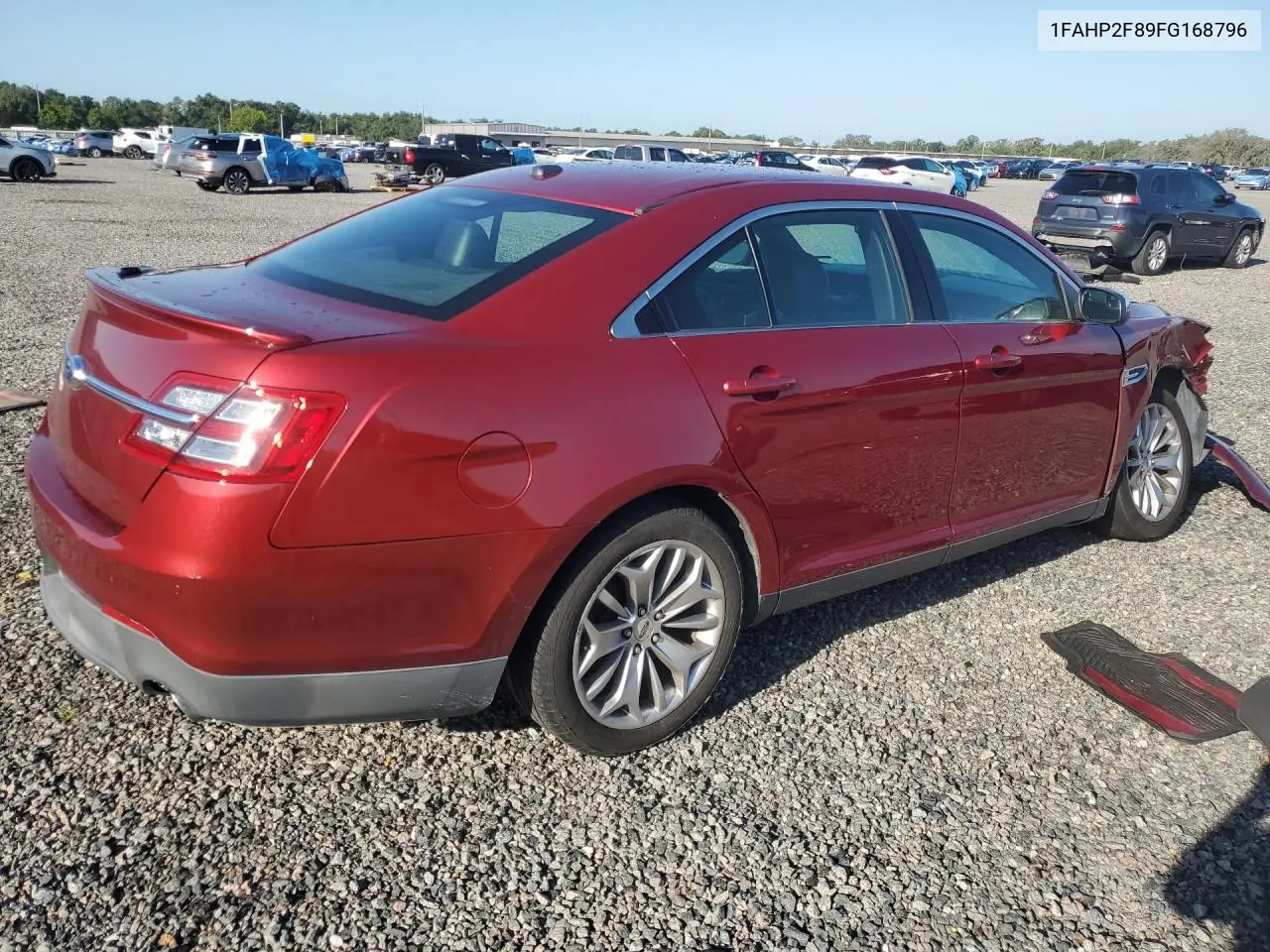 2015 Ford Taurus Limited VIN: 1FAHP2F89FG168796 Lot: 59006486
