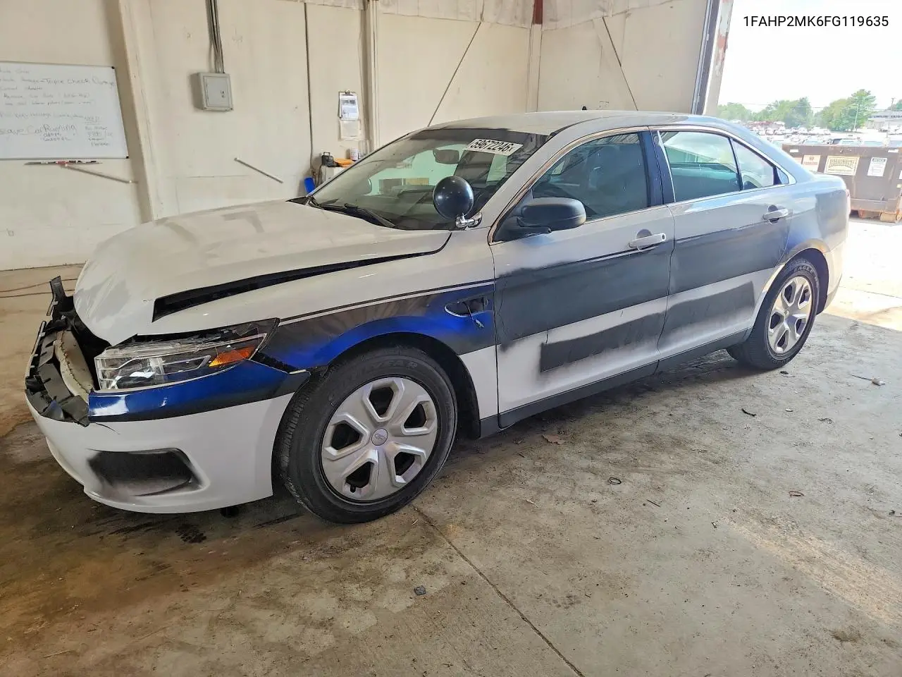 2015 Ford Taurus Police Interceptor VIN: 1FAHP2MK6FG119635 Lot: 59672246