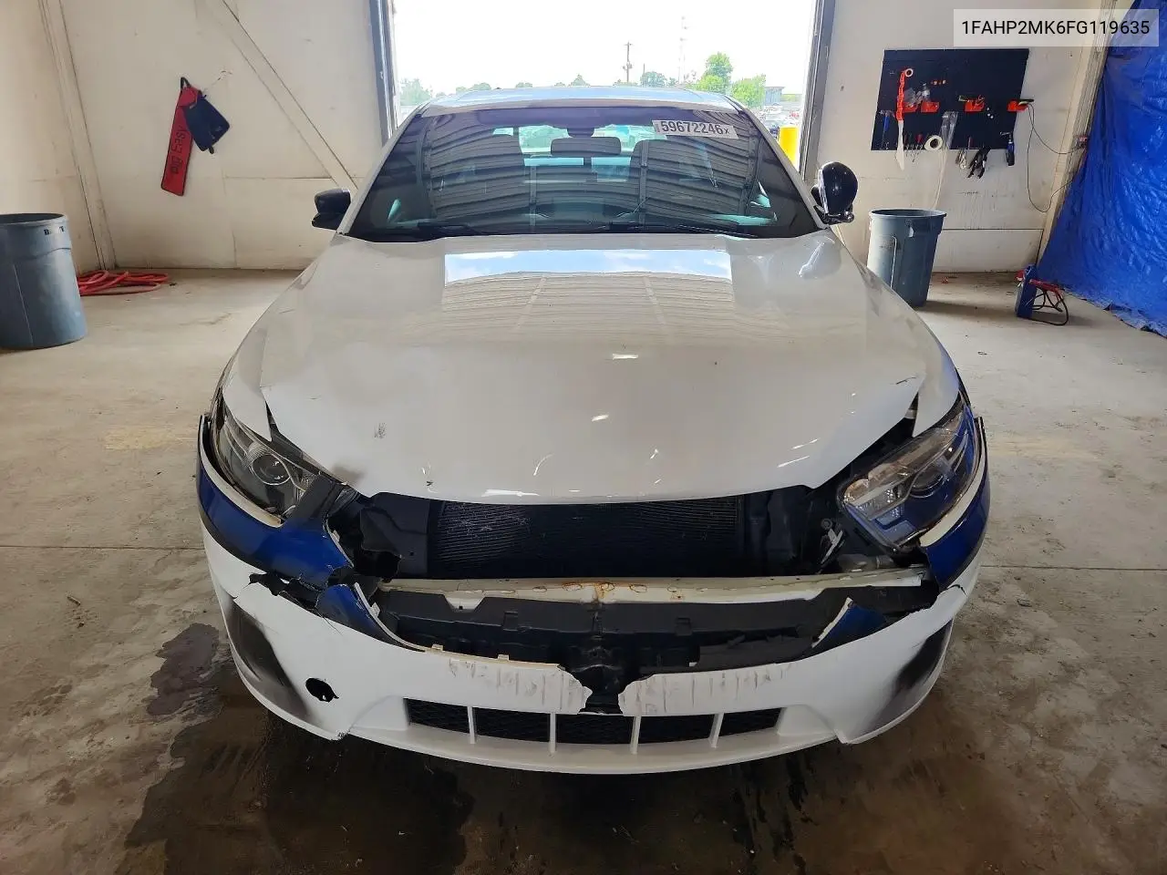 2015 Ford Taurus Police Interceptor VIN: 1FAHP2MK6FG119635 Lot: 59672246