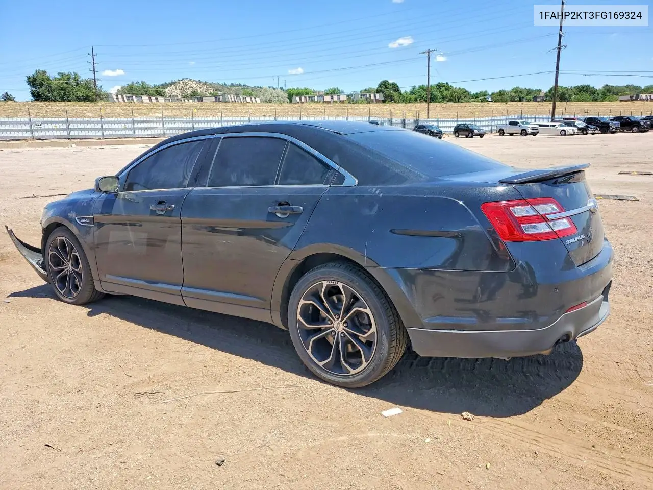 2015 Ford Taurus Sho VIN: 1FAHP2KT3FG169324 Lot: 59887516