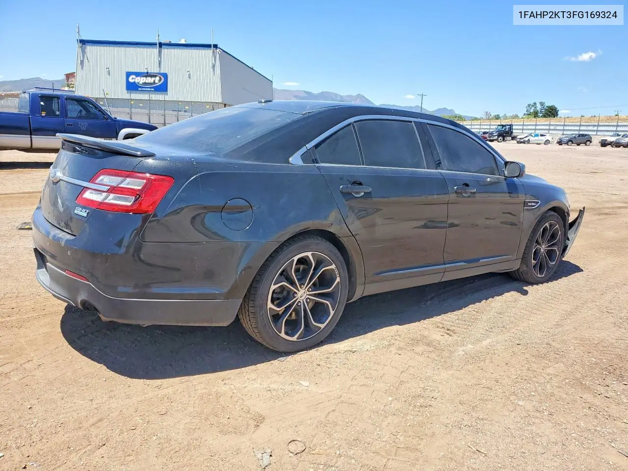 2015 Ford Taurus Sho VIN: 1FAHP2KT3FG169324 Lot: 59887516