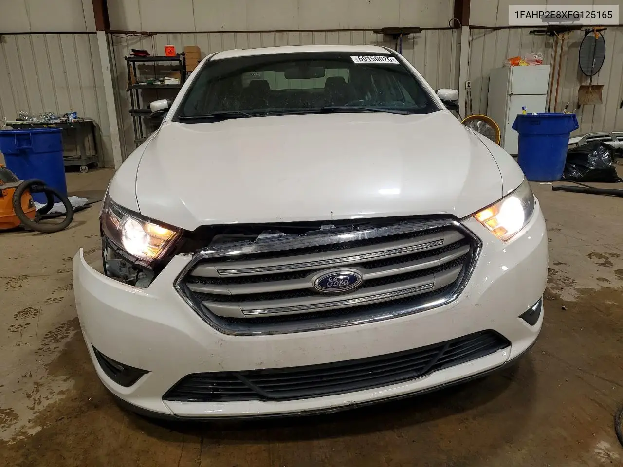 2015 Ford Taurus Sel VIN: 1FAHP2E8XFG125165 Lot: 60150026