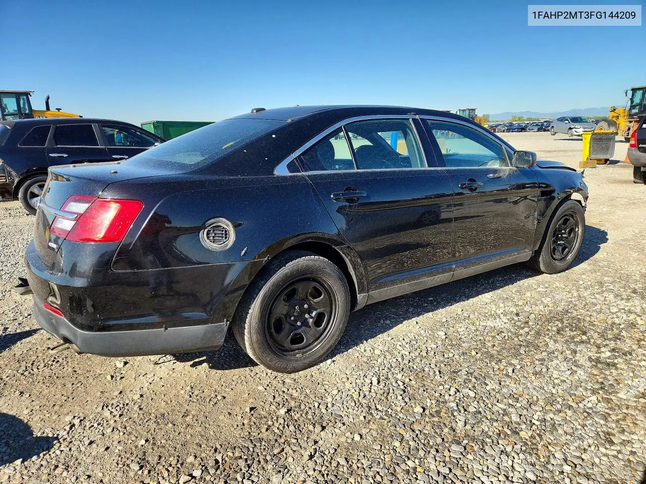 2015 Ford Taurus Police Interceptor VIN: 1FAHP2MT3FG144209 Lot: 60557916