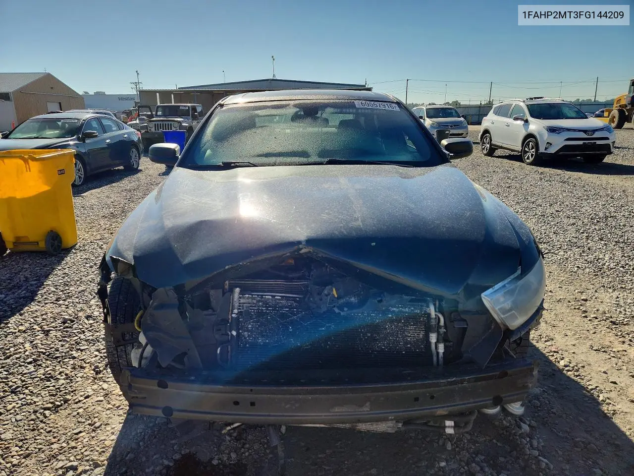 2015 Ford Taurus Police Interceptor VIN: 1FAHP2MT3FG144209 Lot: 60557916