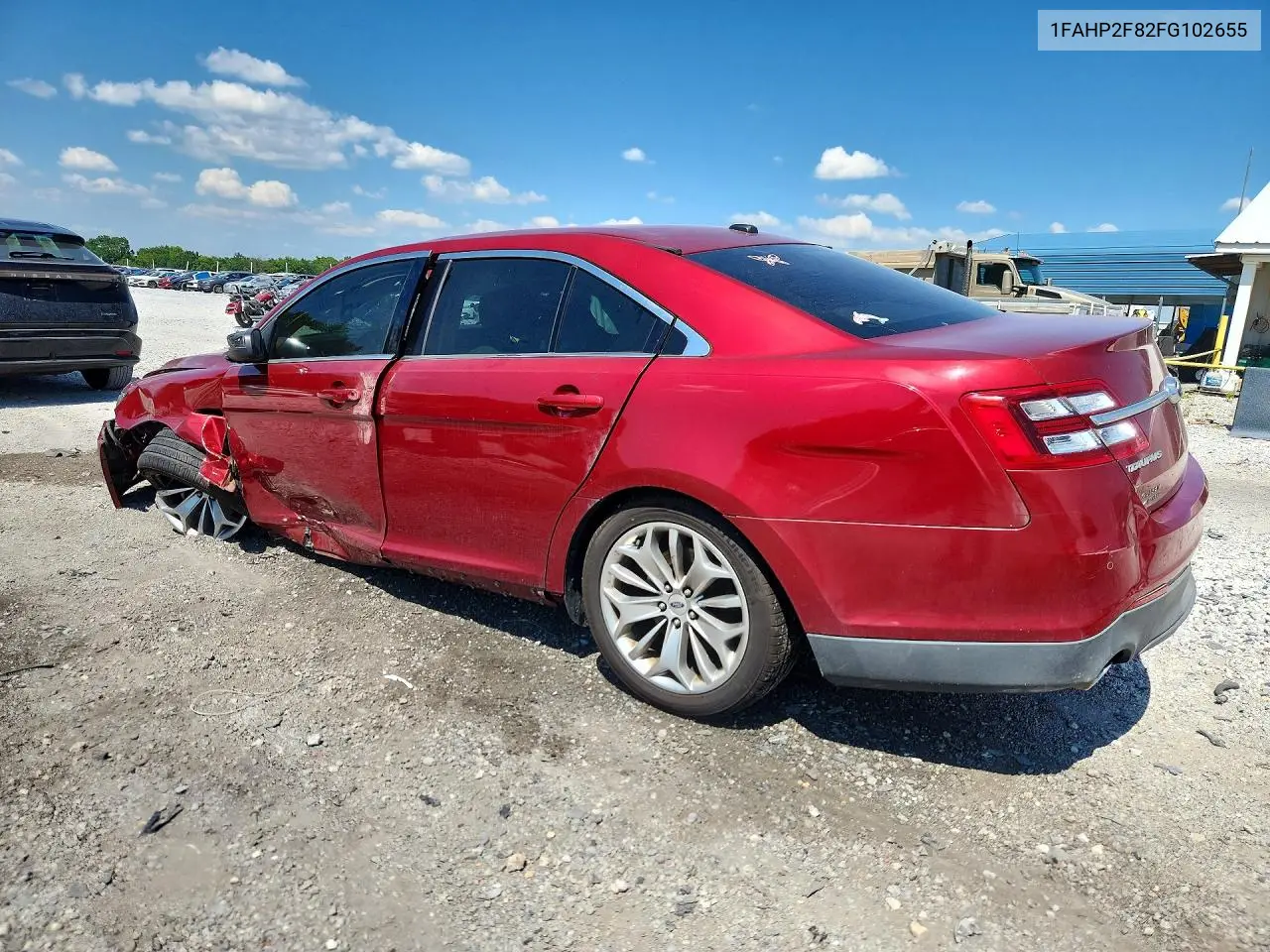 2015 Ford Taurus Limited VIN: 1FAHP2F82FG102655 Lot: 60615136