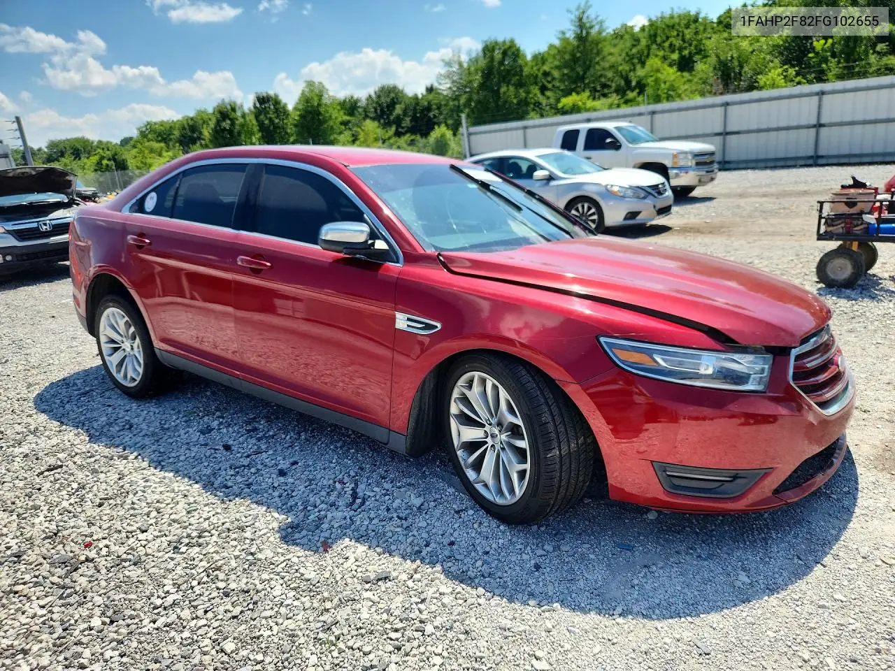 2015 Ford Taurus Limited VIN: 1FAHP2F82FG102655 Lot: 60615136