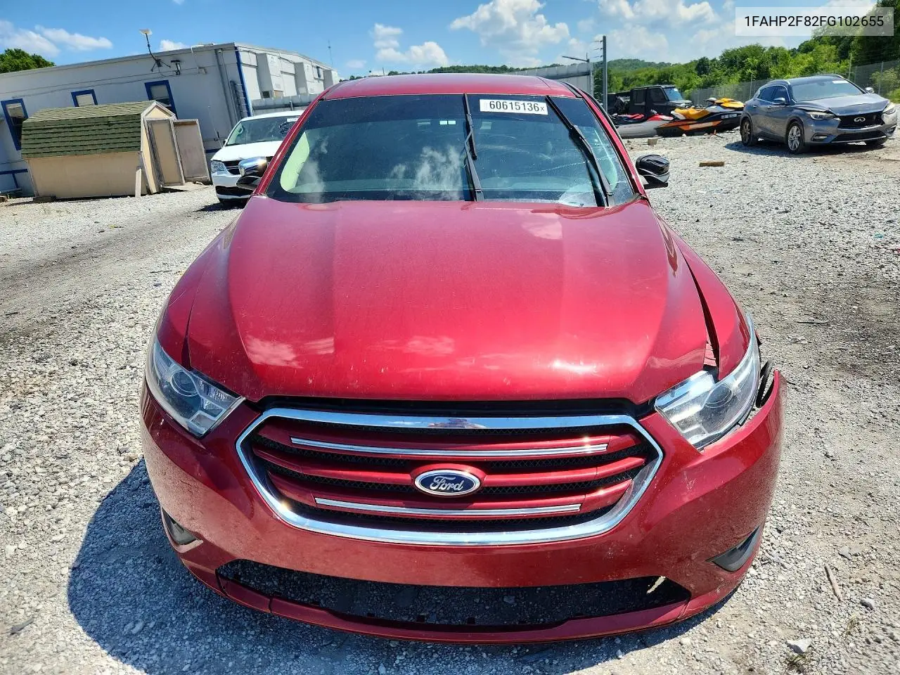 2015 Ford Taurus Limited VIN: 1FAHP2F82FG102655 Lot: 60615136