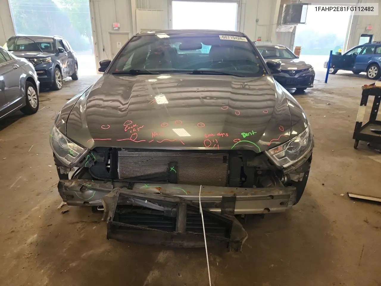 2015 Ford Taurus Sel VIN: 1FAHP2E81FG112482 Lot: 60719426