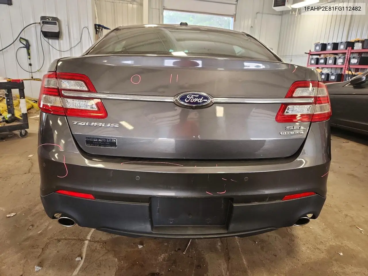 2015 Ford Taurus Sel VIN: 1FAHP2E81FG112482 Lot: 60719426