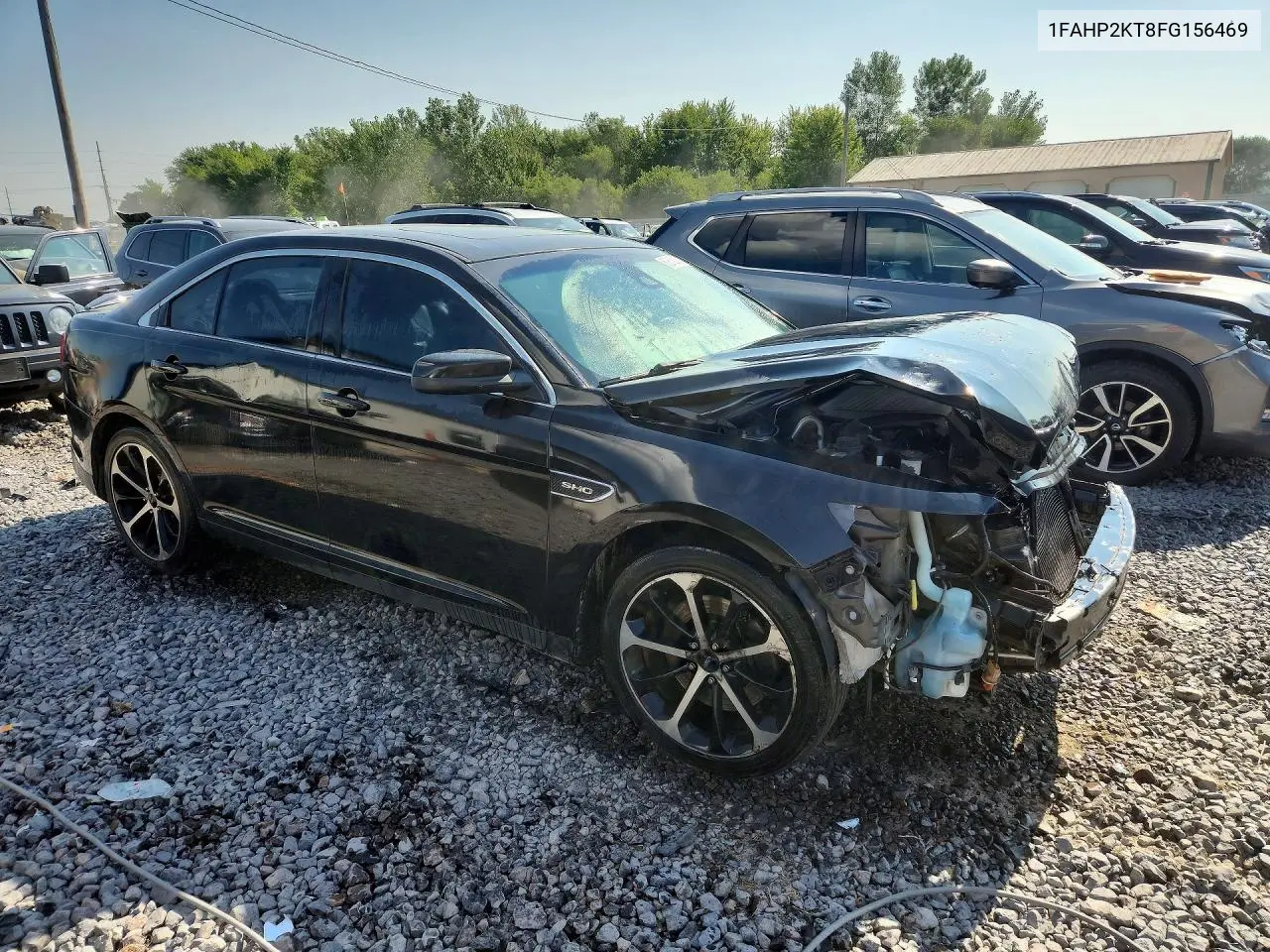 2015 Ford Taurus Sho VIN: 1FAHP2KT8FG156469 Lot: 60812216