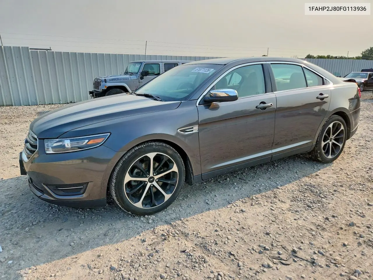 2015 Ford Taurus Limited VIN: 1FAHP2J80FG113936 Lot: 61071126