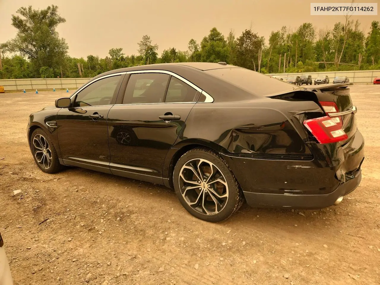 2015 Ford Taurus Sho VIN: 1FAHP2KT7FG114262 Lot: 61216136