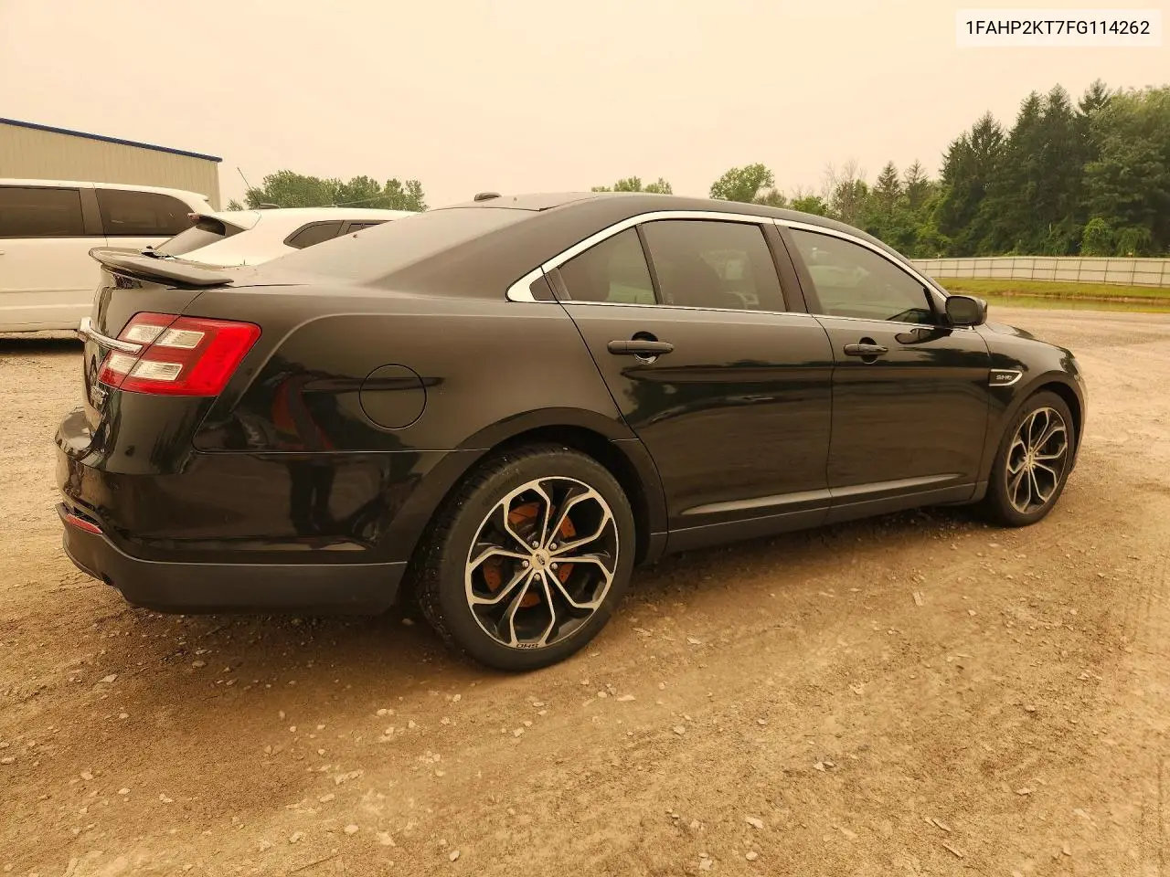 2015 Ford Taurus Sho VIN: 1FAHP2KT7FG114262 Lot: 61216136