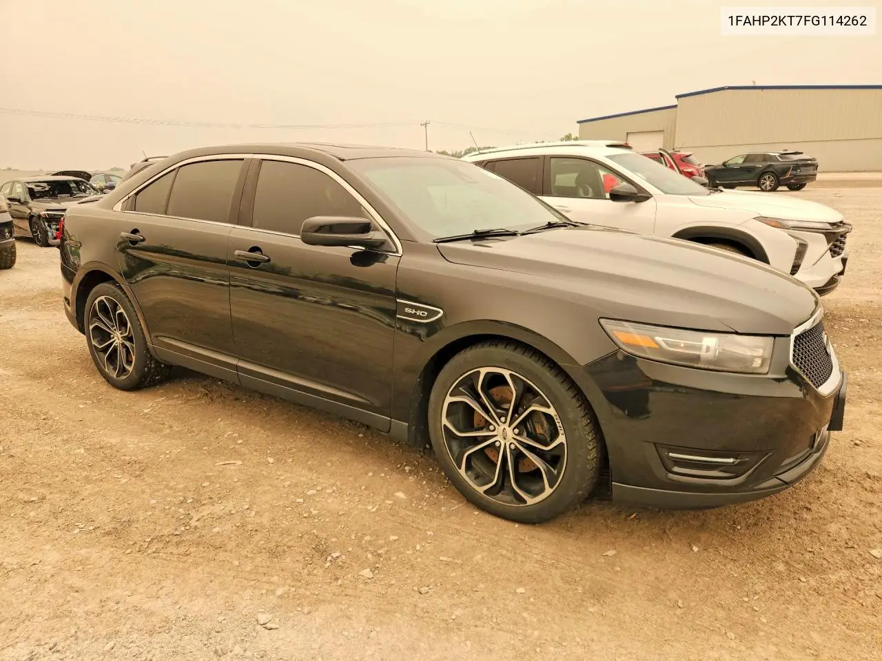 2015 Ford Taurus Sho VIN: 1FAHP2KT7FG114262 Lot: 61216136