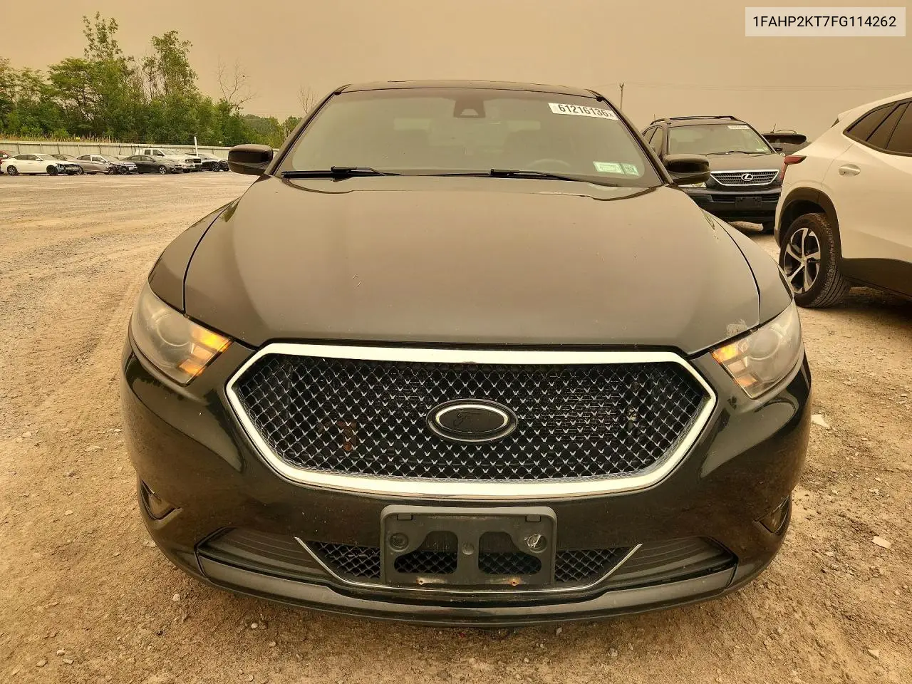 2015 Ford Taurus Sho VIN: 1FAHP2KT7FG114262 Lot: 61216136