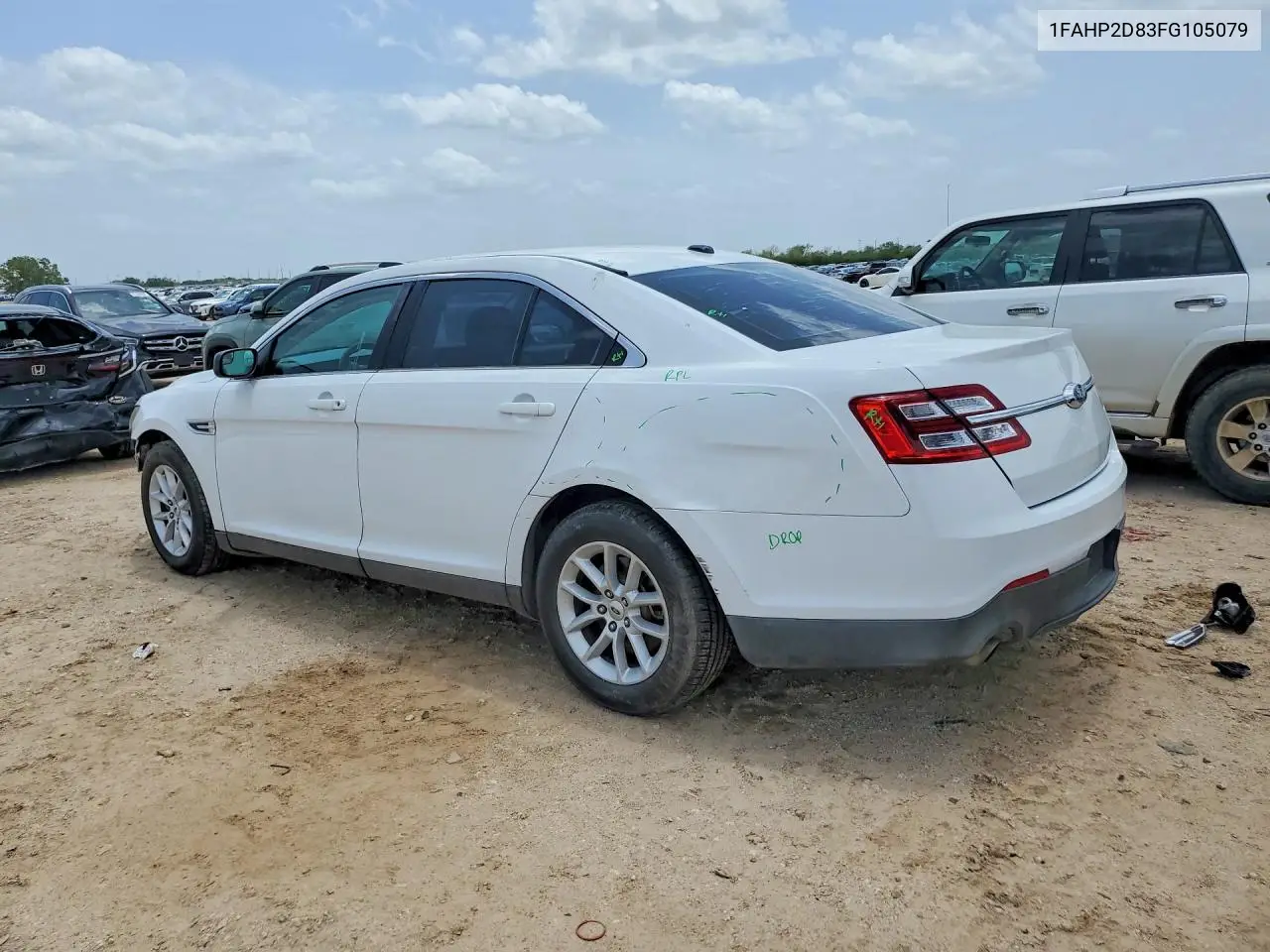 2015 Ford Taurus Se VIN: 1FAHP2D83FG105079 Lot: 61224856