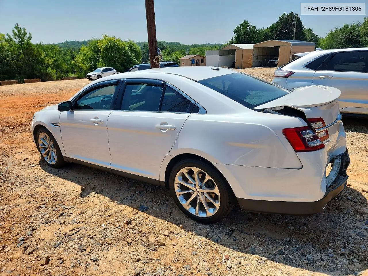 2015 Ford Taurus Limited Fwd VIN: 1FAHP2F89FG181306 Lot: 61477436
