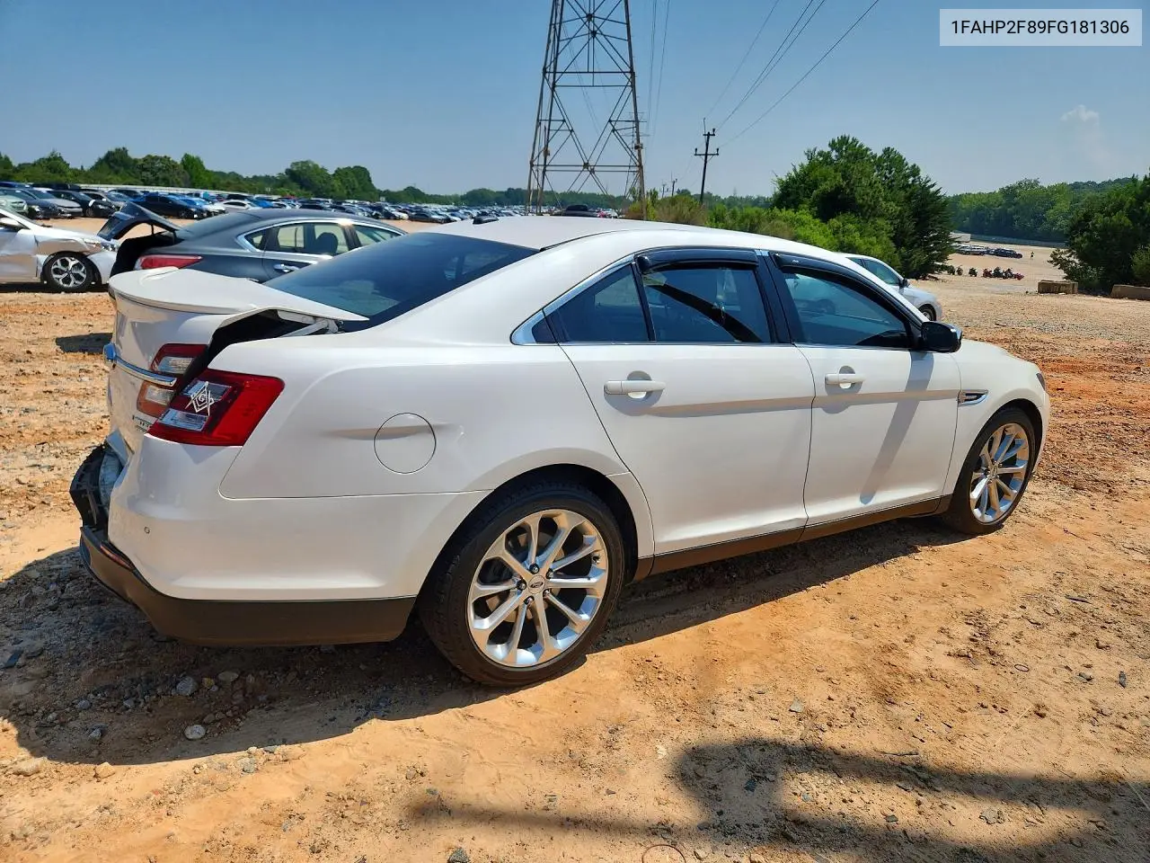 2015 Ford Taurus Limited Fwd VIN: 1FAHP2F89FG181306 Lot: 61477436