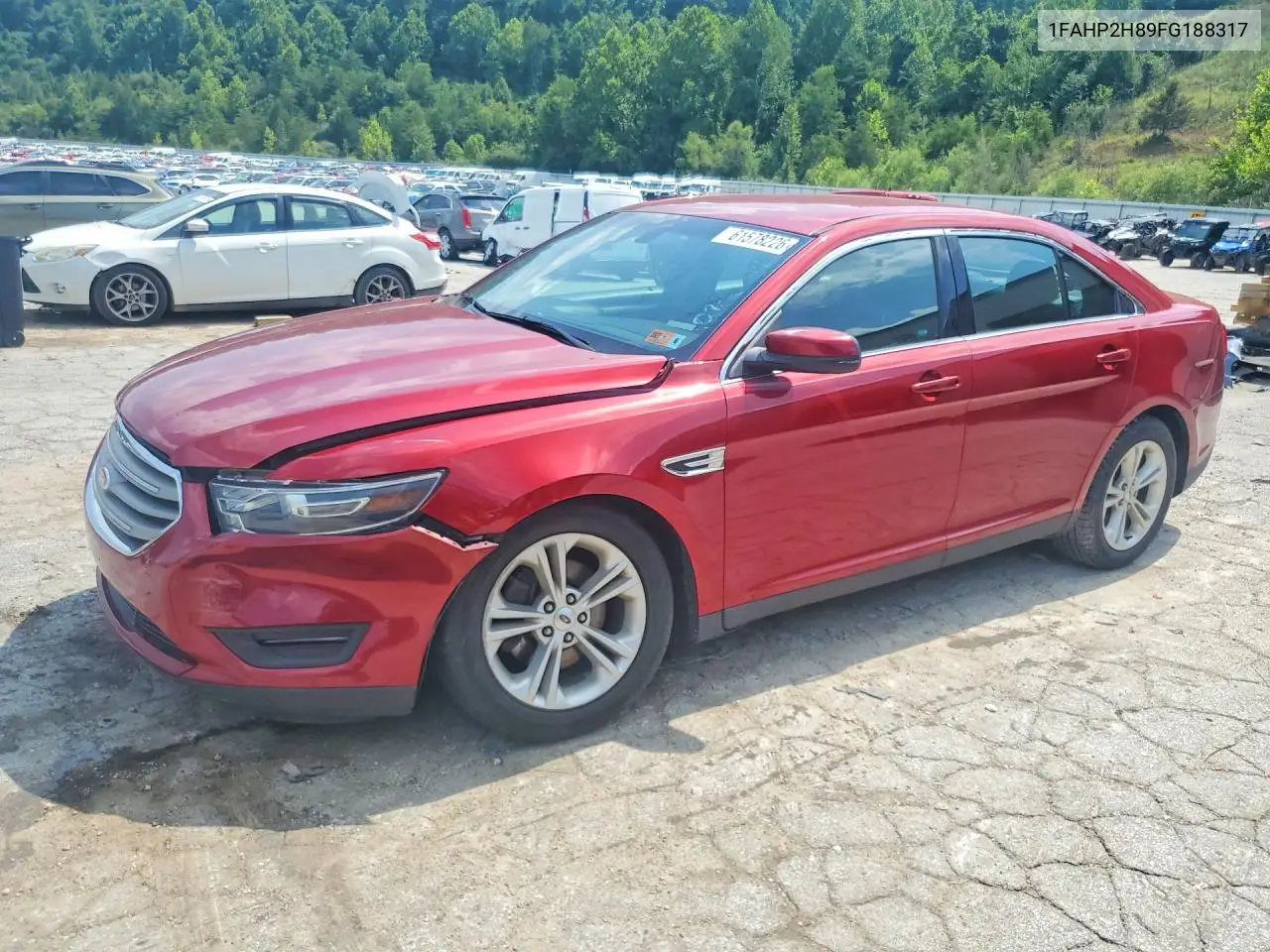 2015 Ford Taurus Sel VIN: 1FAHP2H89FG188317 Lot: 61578226