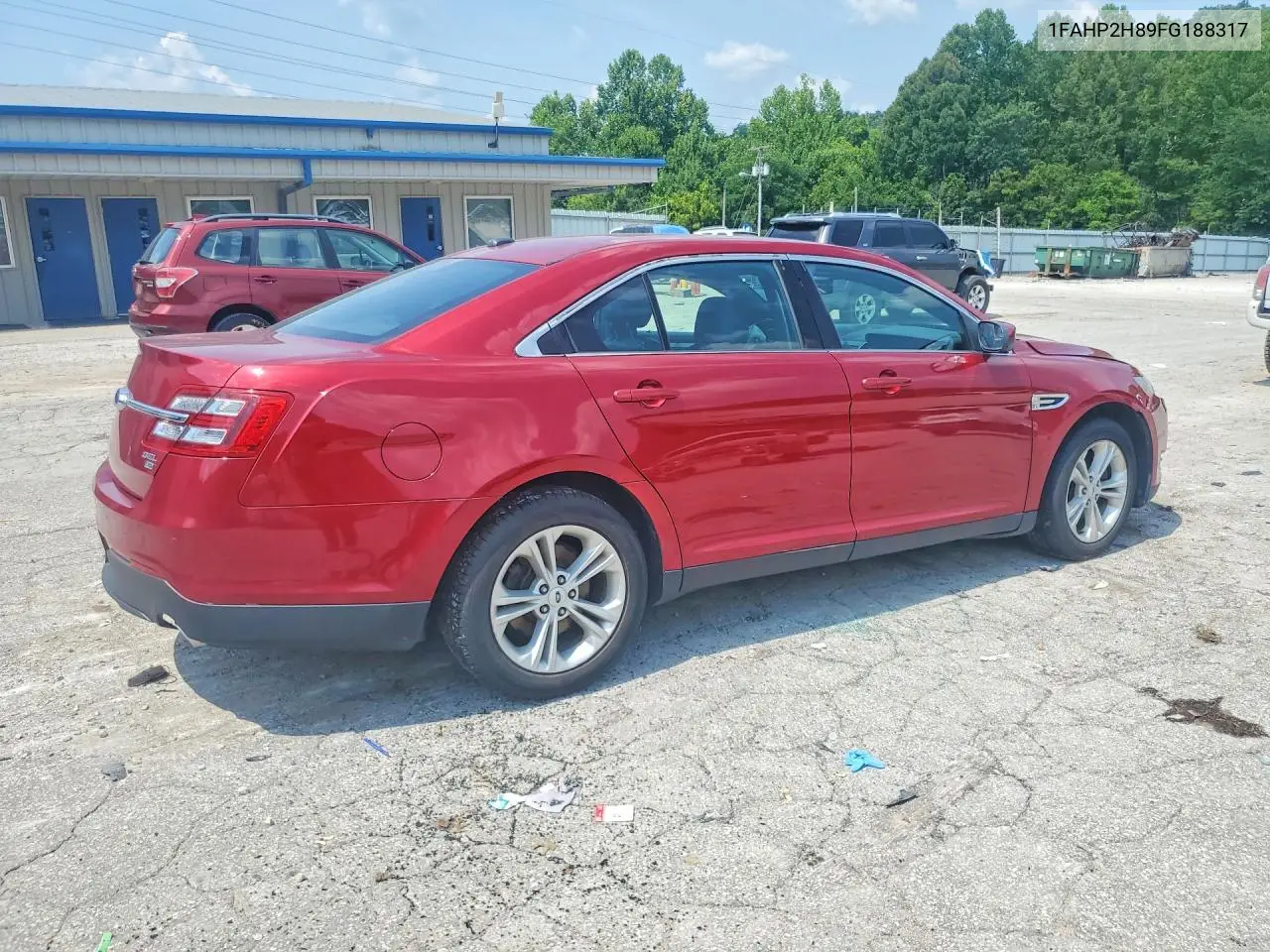 2015 Ford Taurus Sel VIN: 1FAHP2H89FG188317 Lot: 61578226