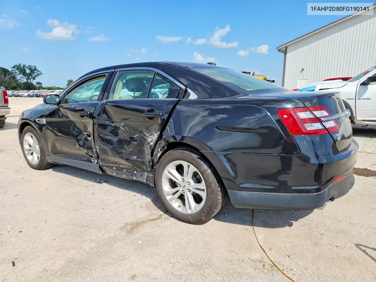 2015 Ford Taurus Se VIN: 1FAHP2D80FG190141 Lot: 61677196
