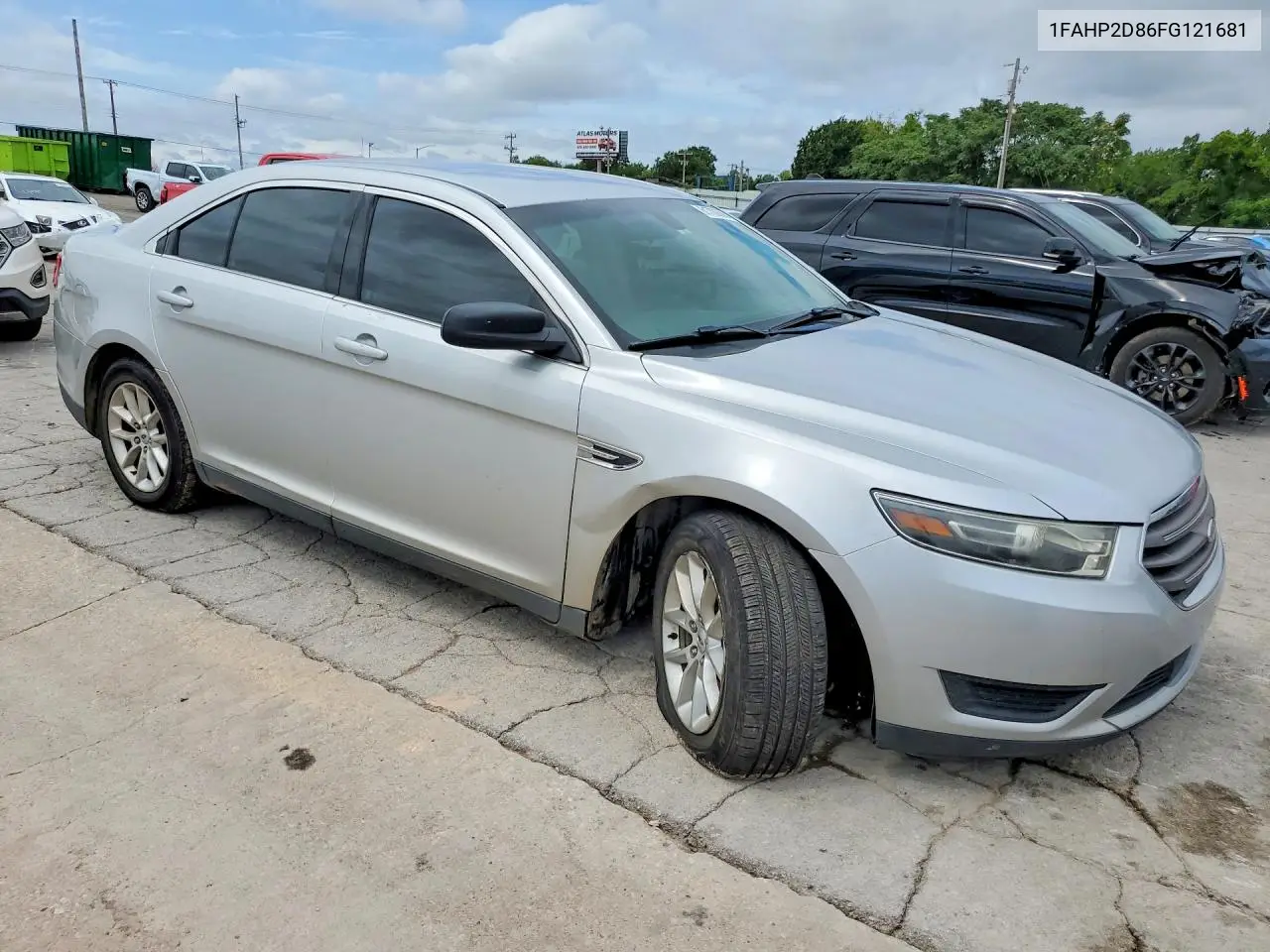 2015 Ford Taurus Se VIN: 1FAHP2D86FG121681 Lot: 61700636