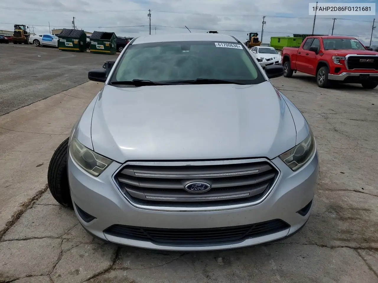 2015 Ford Taurus Se VIN: 1FAHP2D86FG121681 Lot: 61700636