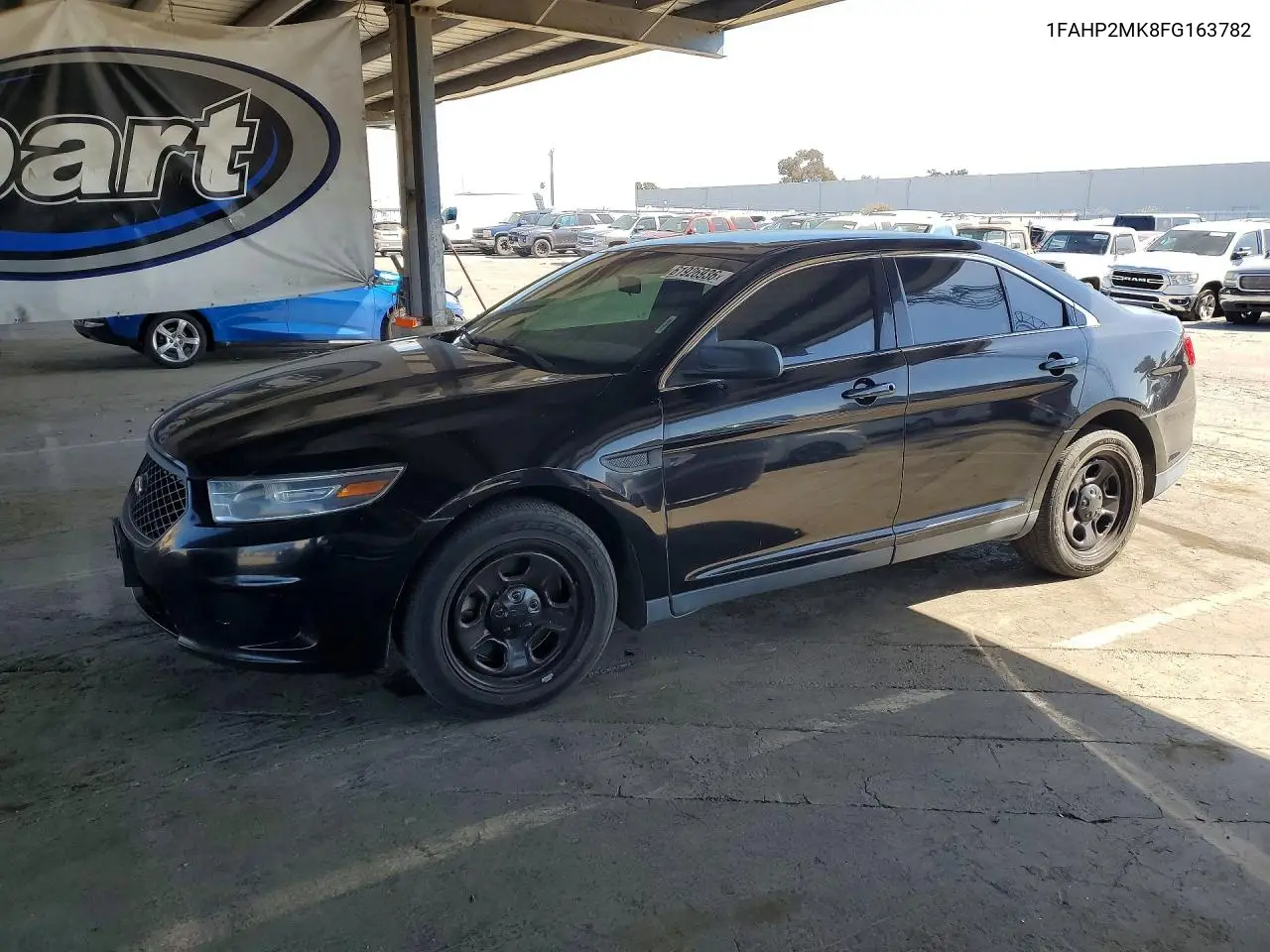 2015 Ford Taurus Police Interceptor VIN: 1FAHP2MK8FG163782 Lot: 61926936