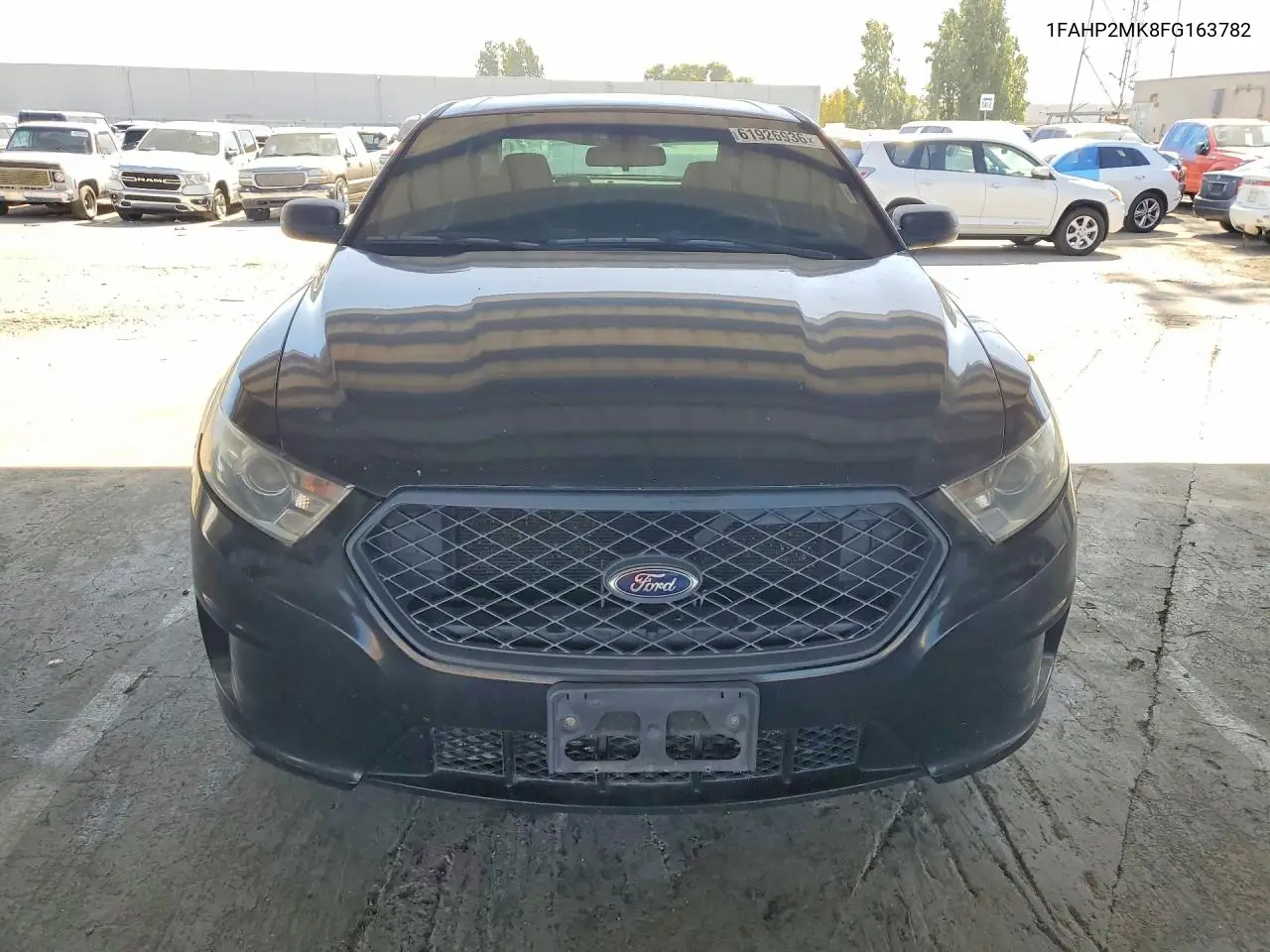 2015 Ford Taurus Police Interceptor VIN: 1FAHP2MK8FG163782 Lot: 61926936