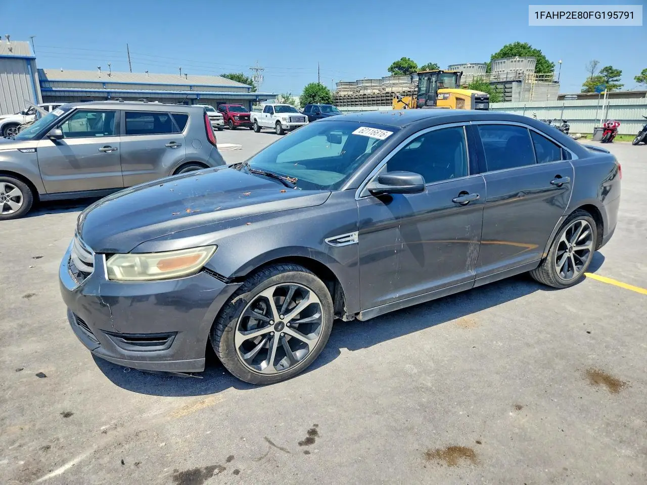 2015 Ford Taurus Sel VIN: 1FAHP2E80FG195791 Lot: 62116616