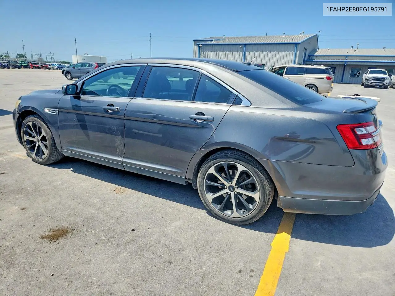 2015 Ford Taurus Sel VIN: 1FAHP2E80FG195791 Lot: 62116616