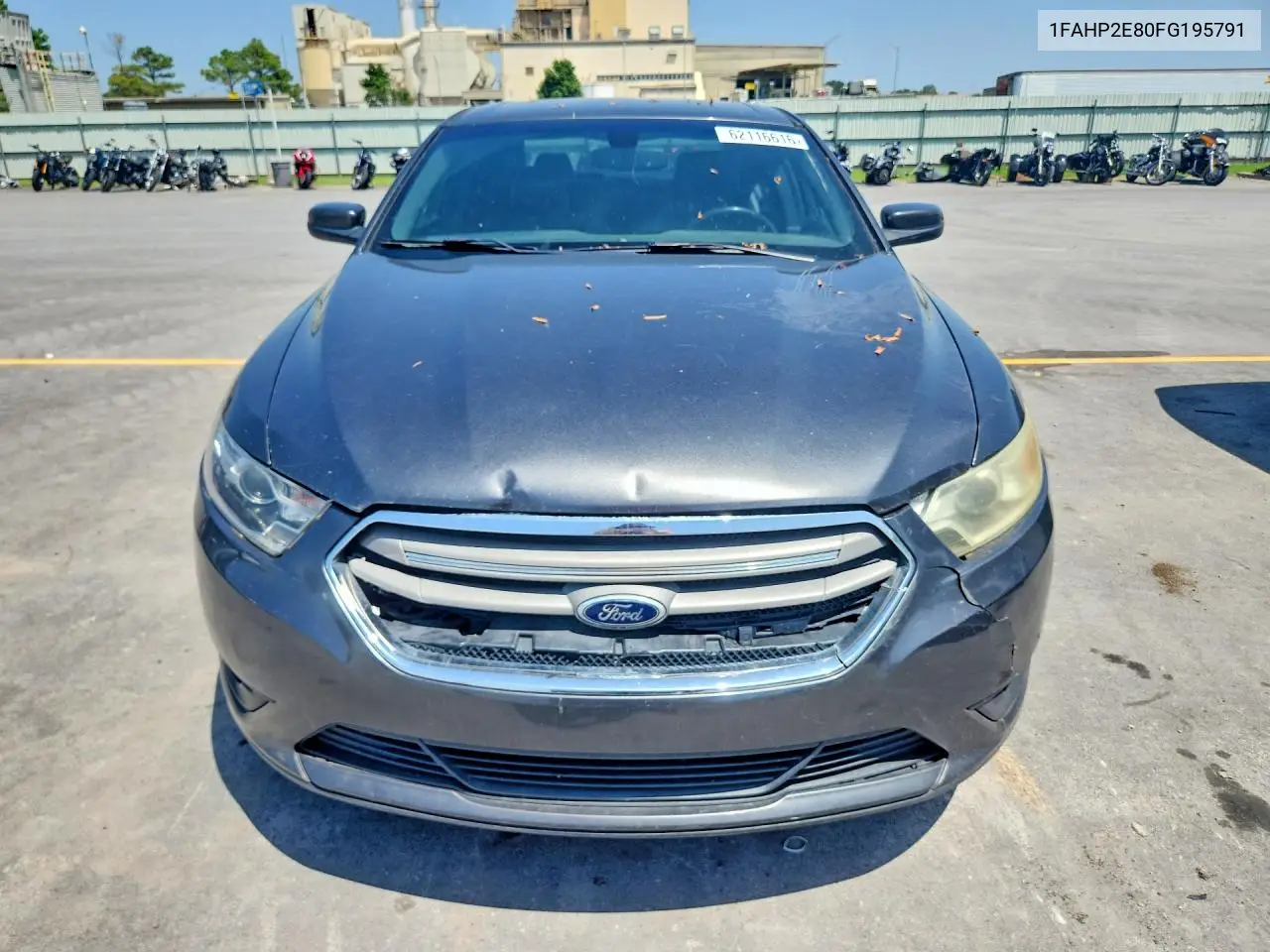 2015 Ford Taurus Sel VIN: 1FAHP2E80FG195791 Lot: 62116616