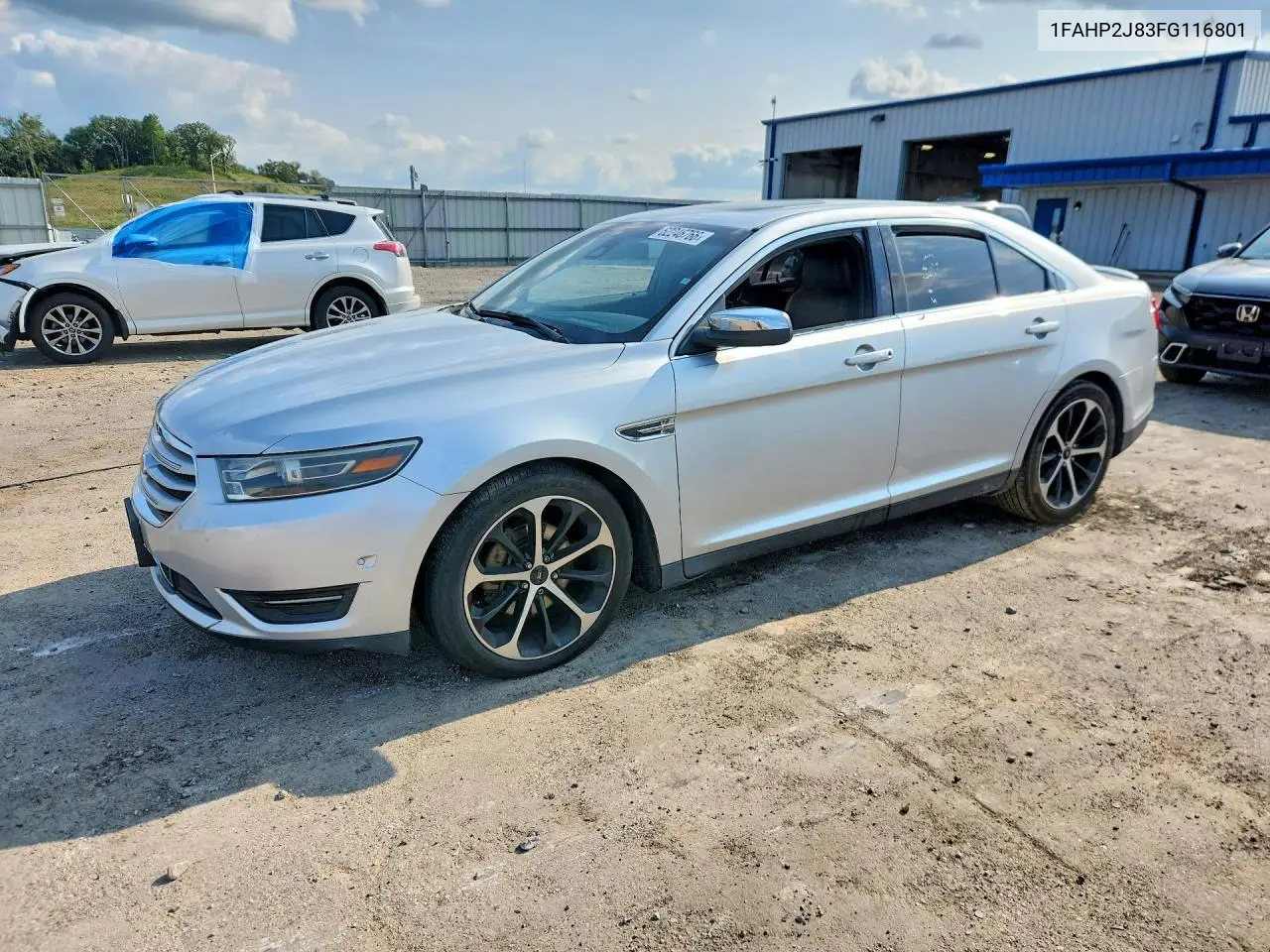 2015 Ford Taurus VIN: 1FAHP2J83FG116801 Lot: 62246766