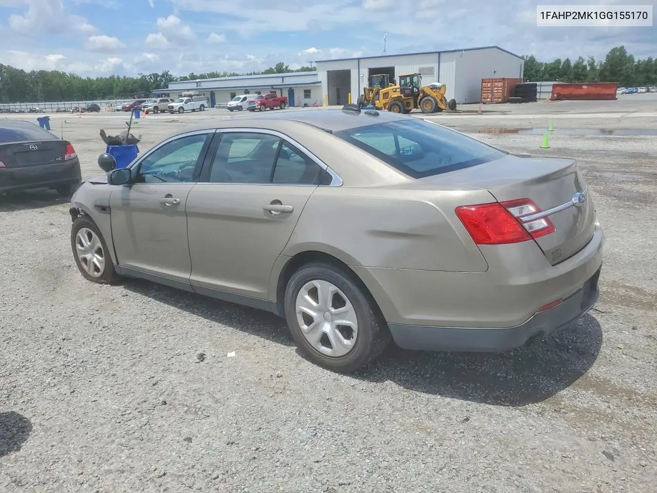 2016 Ford Taurus Police Interceptor VIN: 1FAHP2MK1GG155170 Lot: 57708706