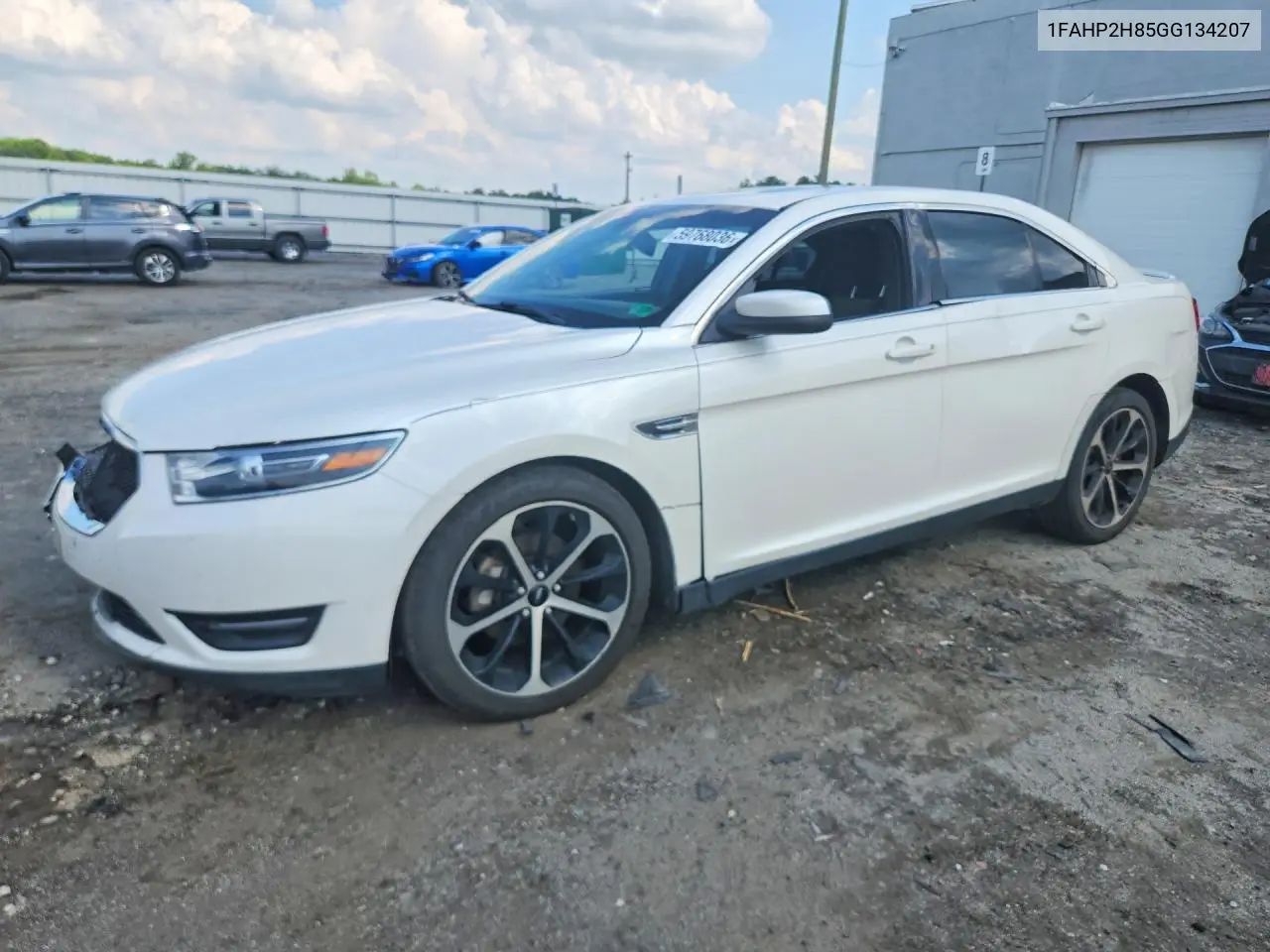 2016 Ford Taurus Sel VIN: 1FAHP2H85GG134207 Lot: 59768036