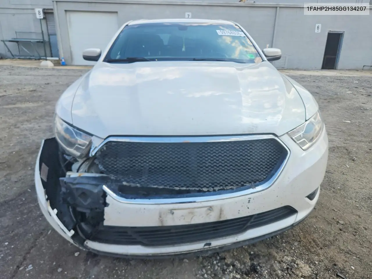 2016 Ford Taurus Sel VIN: 1FAHP2H85GG134207 Lot: 59768036